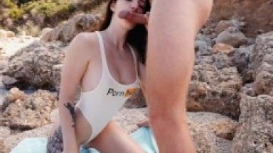 WILD Sex On NUDE BEACH - Reislin Vacation